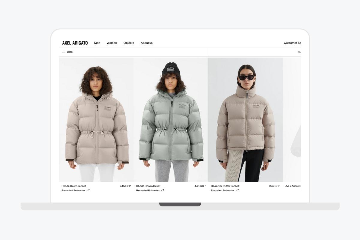 How Axel Arigato improved their digital customer experience